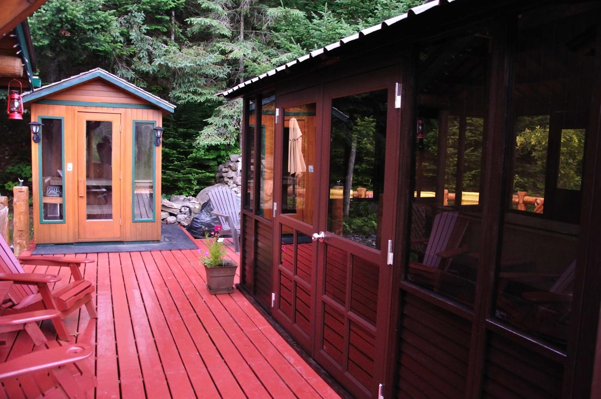 Les Cabanes Du Trappeur Wentworth-Nord Exteriér fotografie