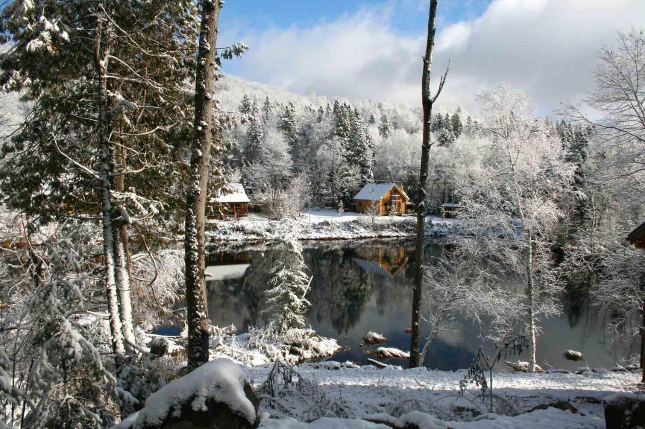 Les Cabanes Du Trappeur Wentworth-Nord Exteriér fotografie